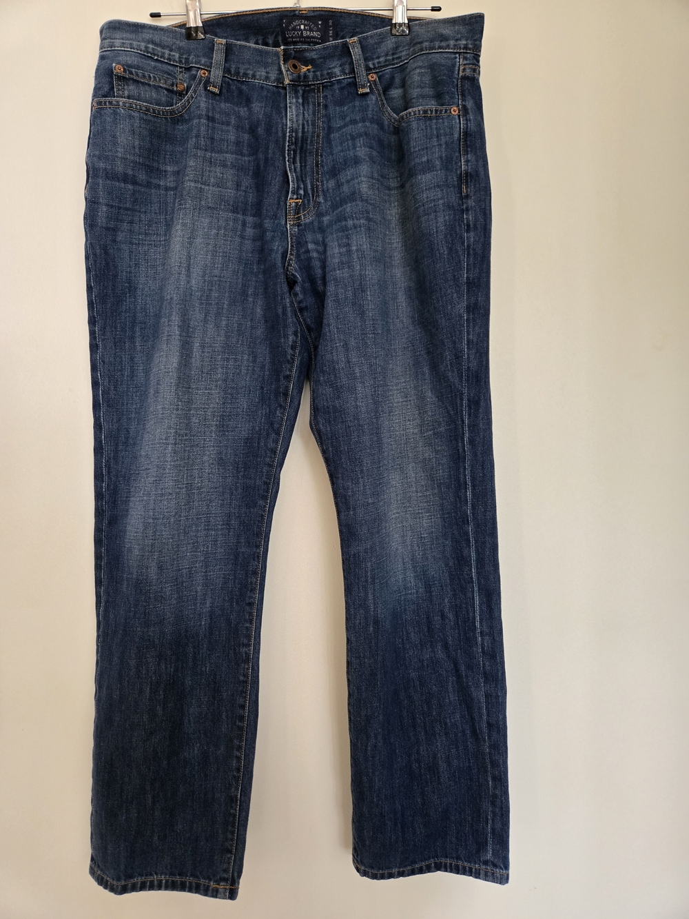 Lucky Brand Men's 221 Original Straight Medium Blue Jeans 36x30
